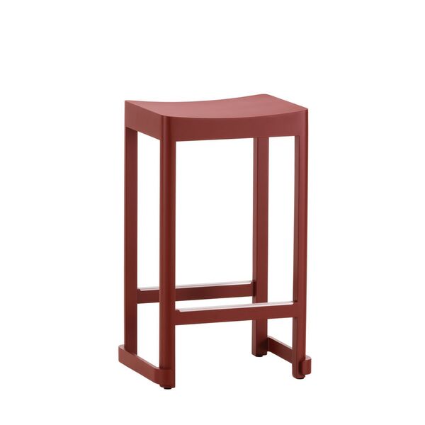 Atelier Bar Stool 65 cm Dark Red