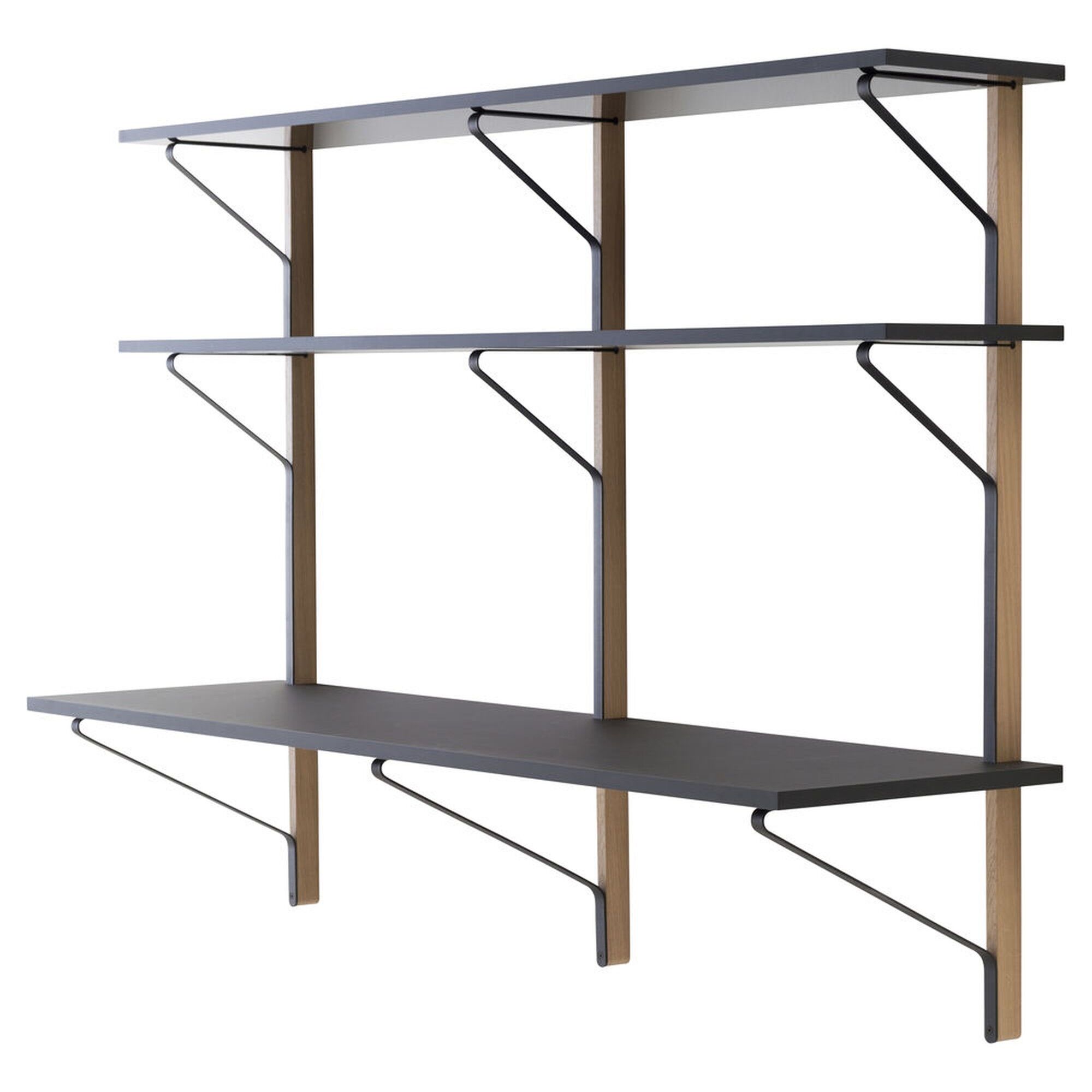 Kaari REB 010 Vghylde Med Skrivebord Sort