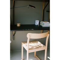 Kaari REB 010 Wall Shelf With Desk Black