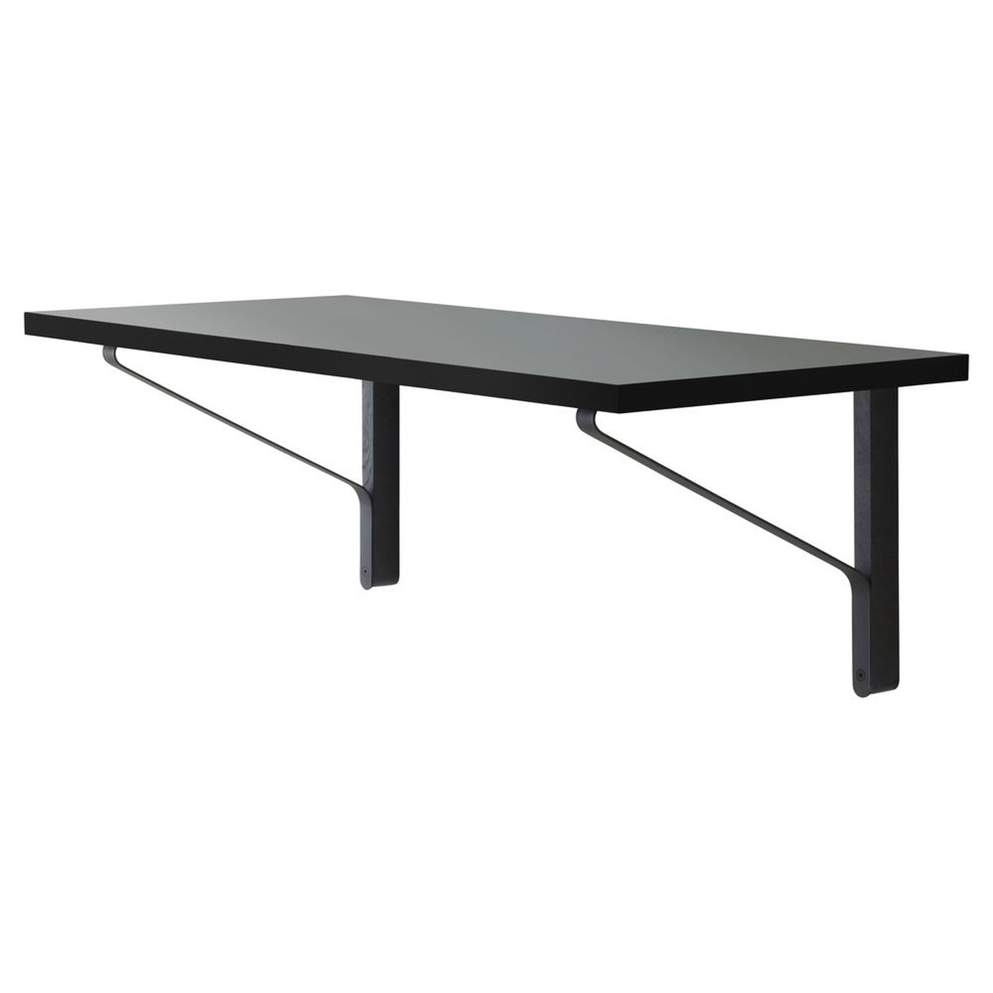 Kaari REB 006 Vegghylle/Skrivebord Sort