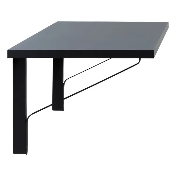 Kaari REB 006 Wall Shelf/Desk Black