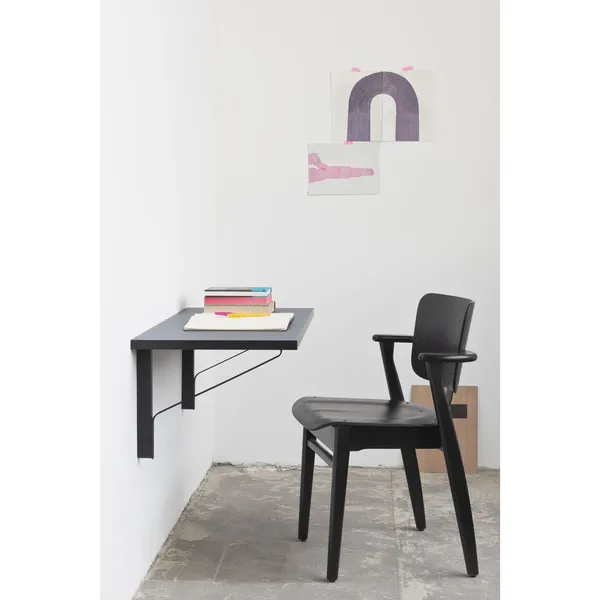 Kaari REB 006 Wall Shelf/Desk Black