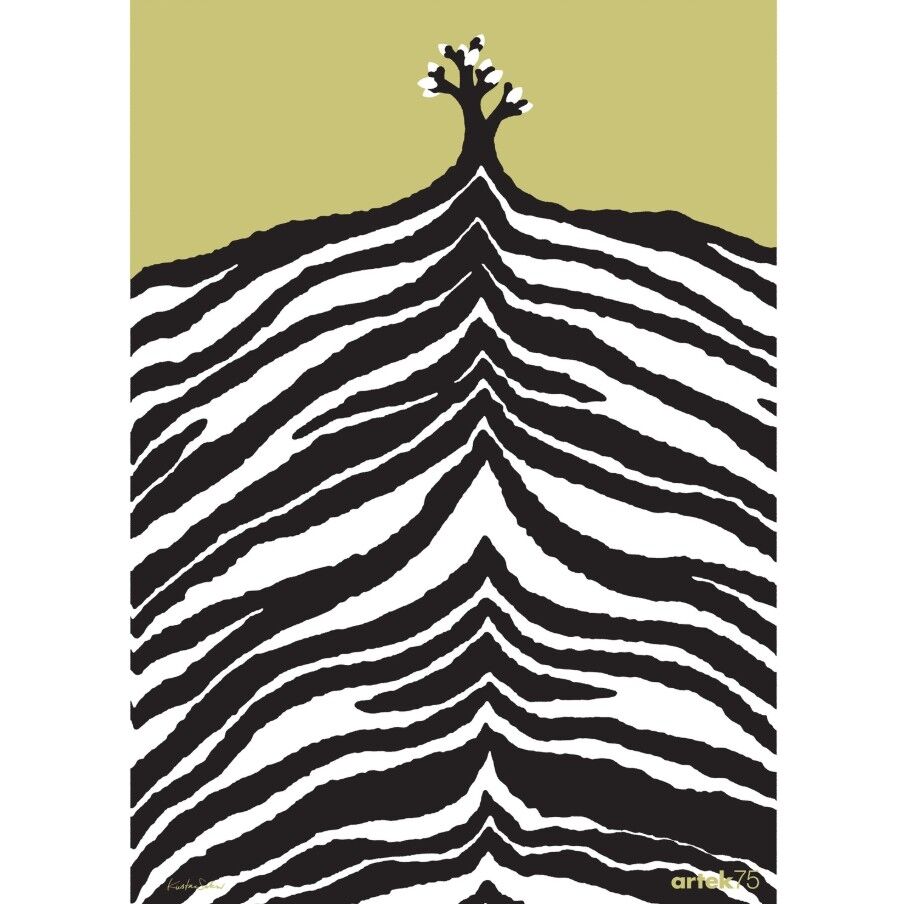 Affiche Commémorative Du 75e Anniversaire d', 100 x 140 Cm, Noir et Blanc