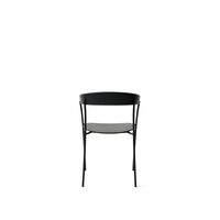 Missing Dining Chair with Armrest Black Ash Wood