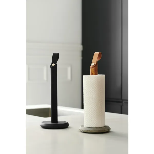 Grab Kitchen Roll Holder Oak