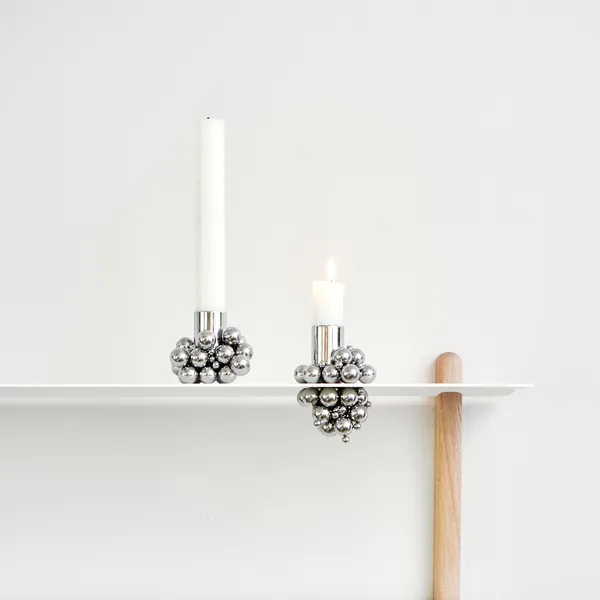 Molekyl Candlestick 4 Chrome
