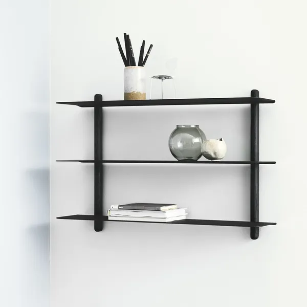 Nivo Shelf A Black Ash/ Black