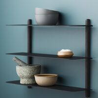 Nivo Shelf A Black Ash/ Black