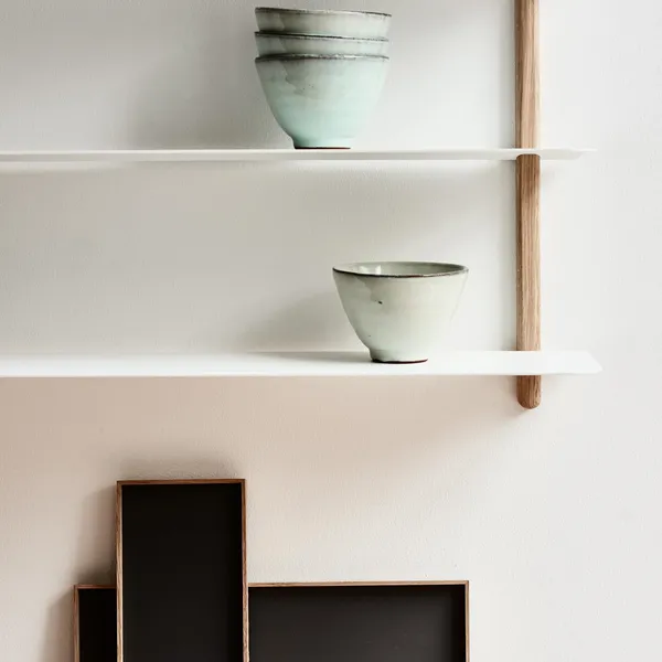 Nivo Shelf A Light Oak/ White