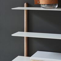 Nivo Shelf A Light Oak/ White