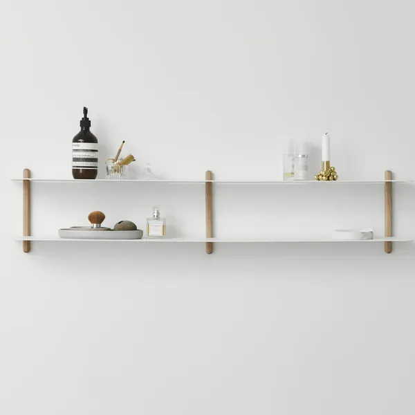 Nivo Plank C Licht Eiken/ Wit