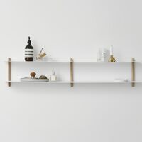 Nivo Plank C Licht Eiken/ Wit