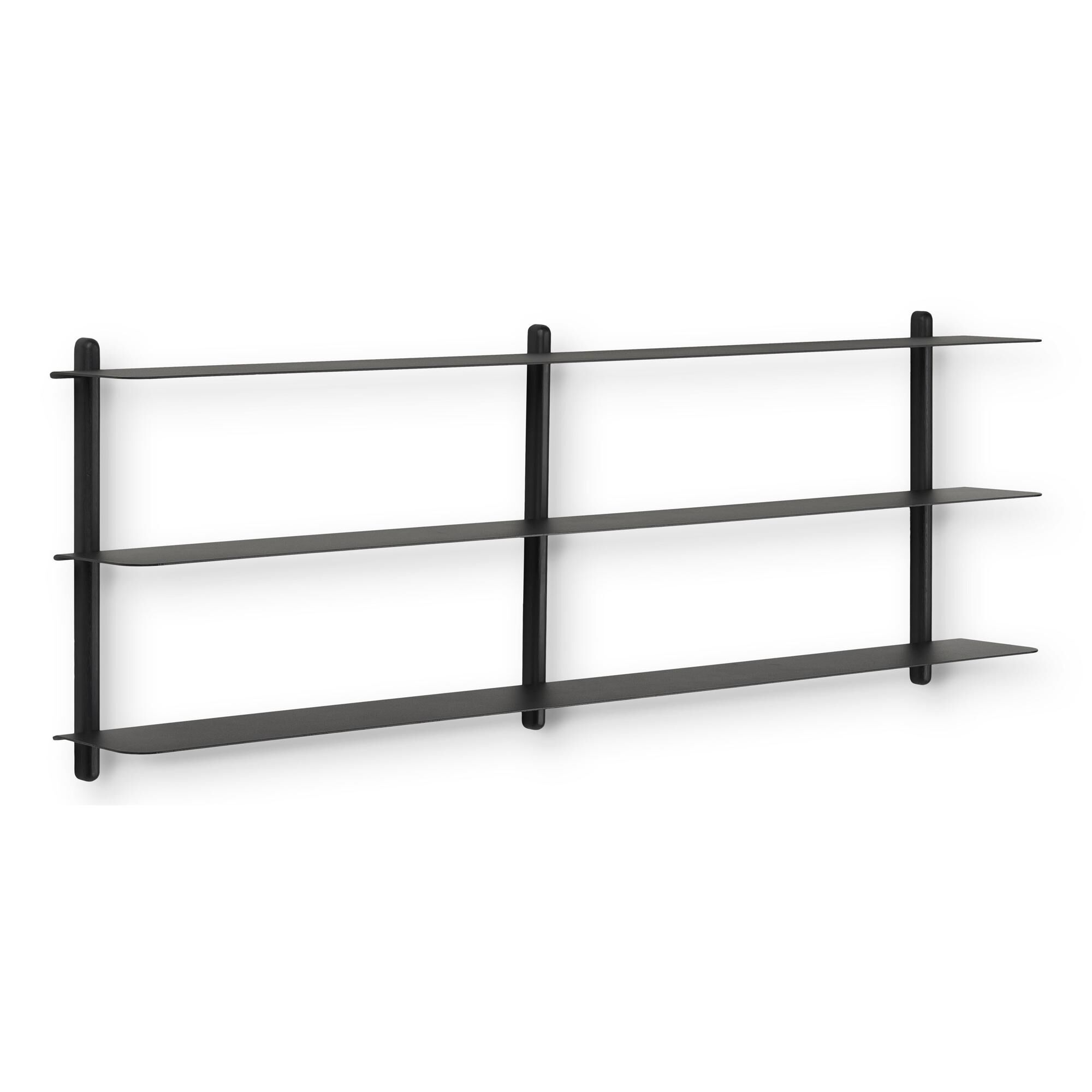 Étagère Nivo D Frêne Noir/Noir
