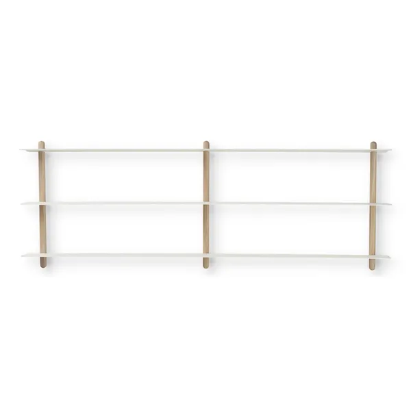 Nivo Plank D Licht Eiken/ Wit