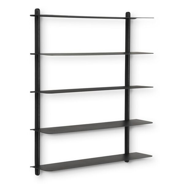 Nivo Shelf E Black Ash/ Black