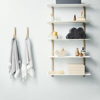 Nivo Plank Groot E Licht Eiken/ Wit