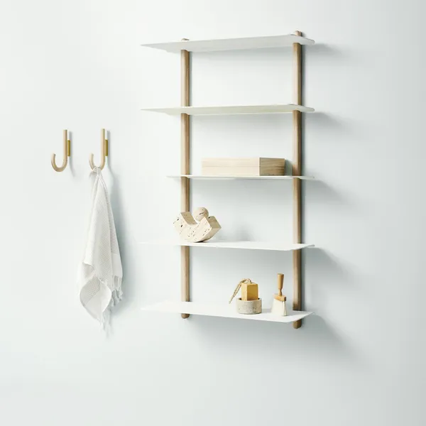 Nivo Plank Groot E Licht Eiken/ Wit