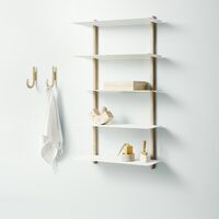 Nivo Plank Groot E Licht Eiken/ Wit
