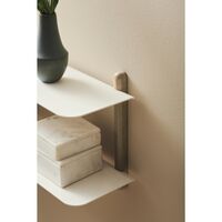 Nivo Plank F Licht Eiken/ Wit
