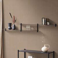 Nivo Shelf H Black Ash/ Black