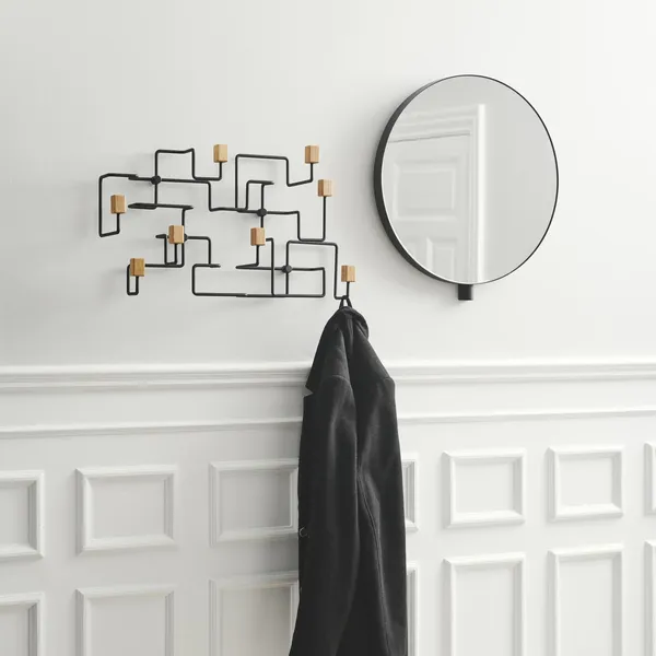Underground Coat Rack Oak/Black
