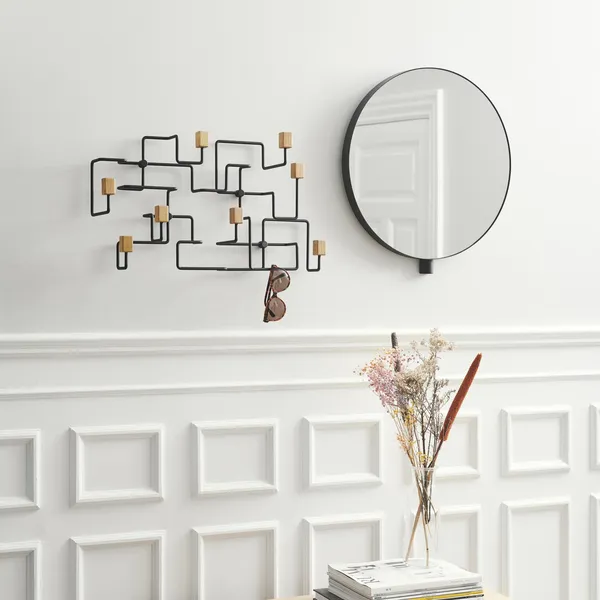 Underground Coat Rack Oak/Black