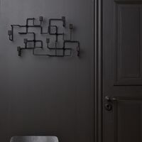 Underground Coat Rack Black Oak/Black