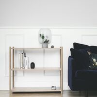 Sceene Bücherregal A Helle Eiche