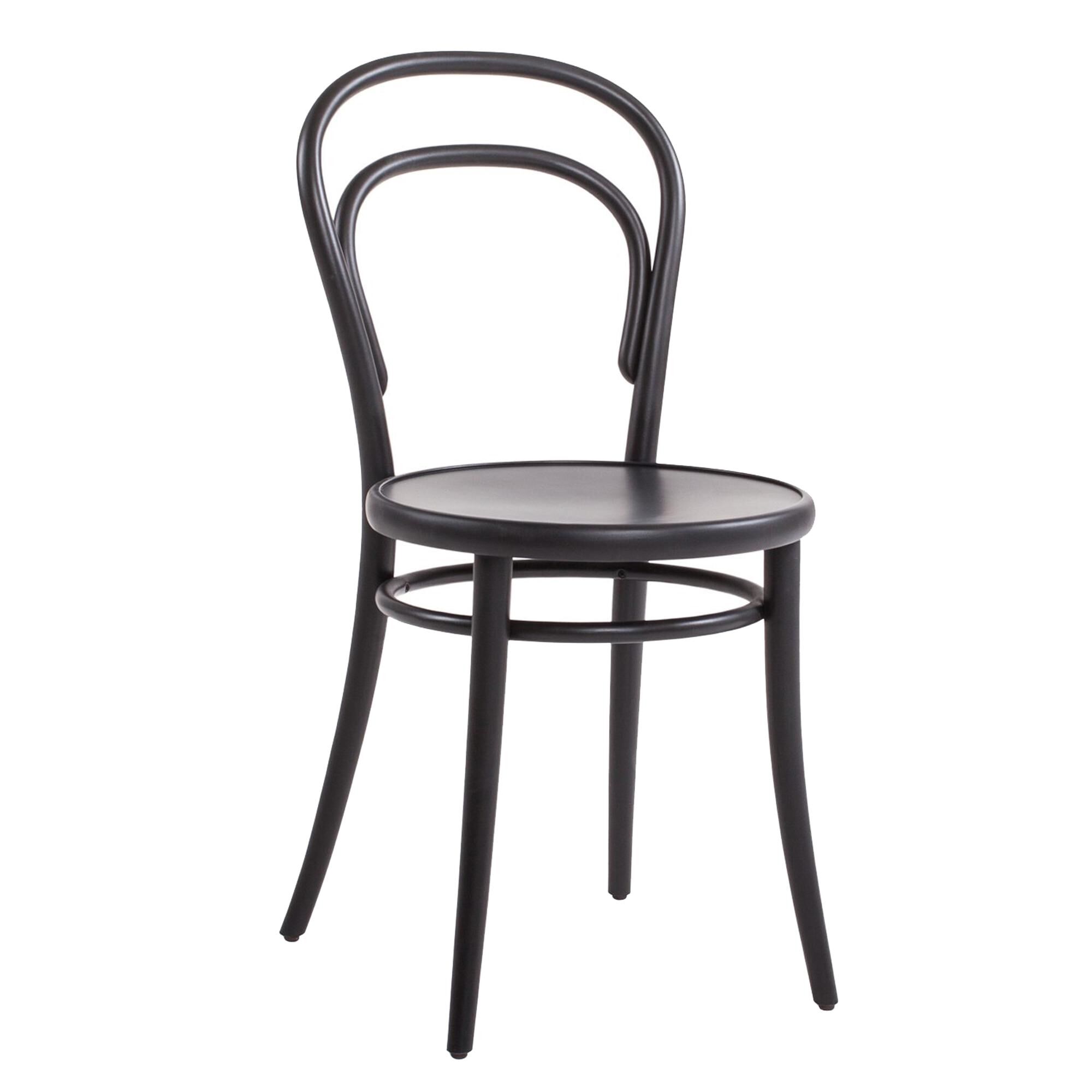 No 14 Chaise de Salle à Manger Noire