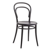 No 14 Silla de Comedor Negro