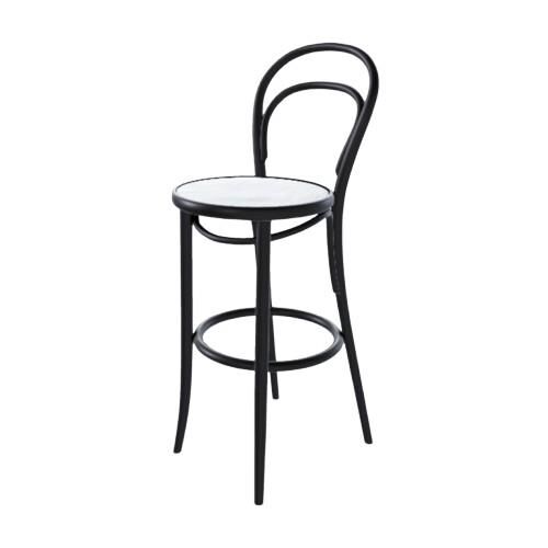 Tabouret de Bar N° 14, 61 cm , Noir