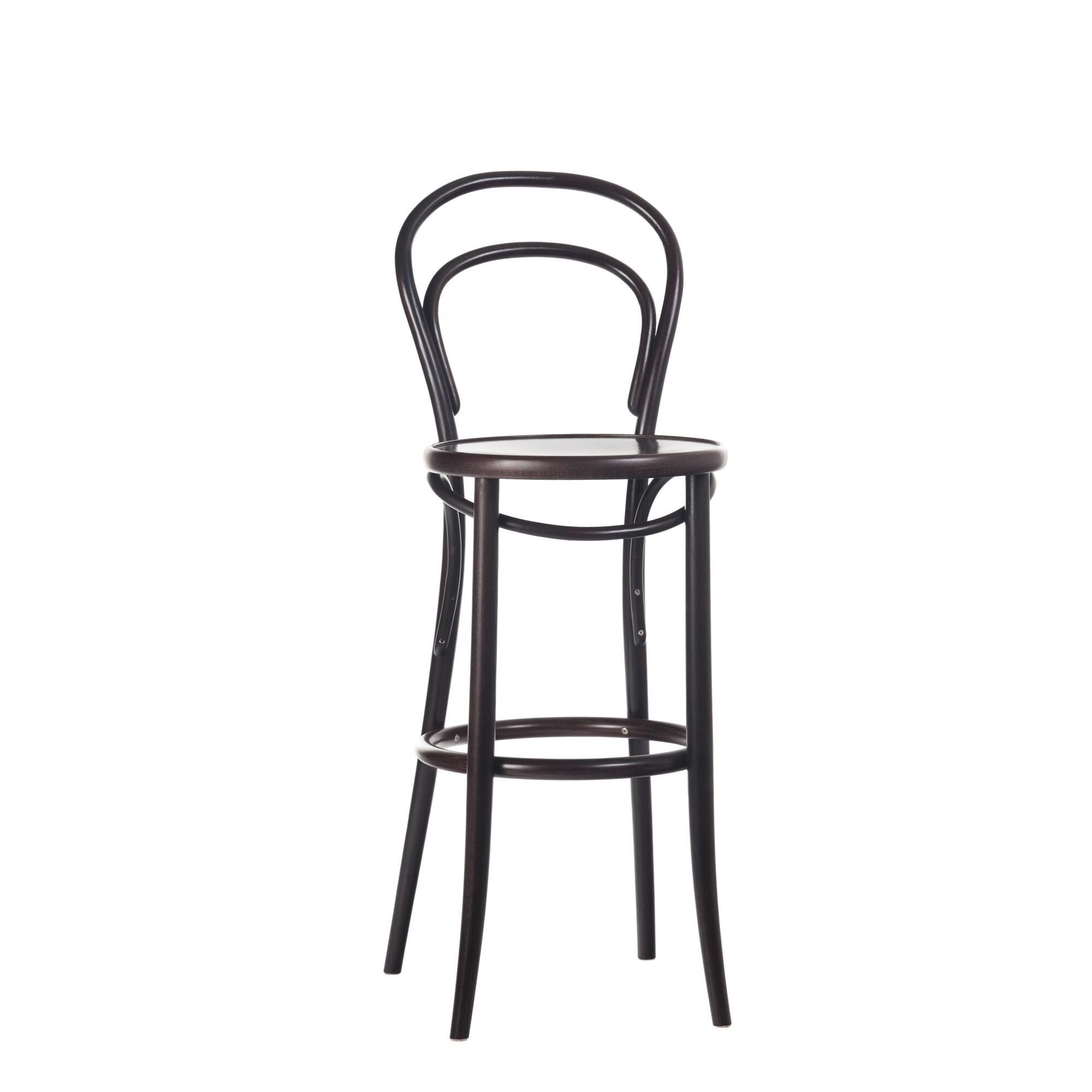 No 14 Tabouret de Bar 61 cm Café