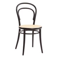 Nr. 14 Esstischstuhl Rattan/ Schwarz
