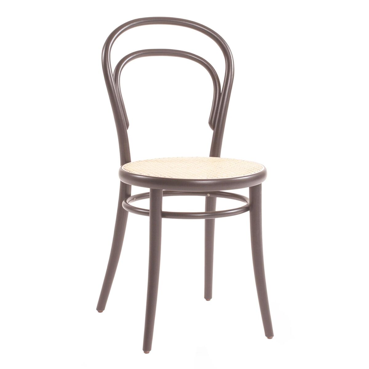 No 14 Silla de Comedor Ratán/Café