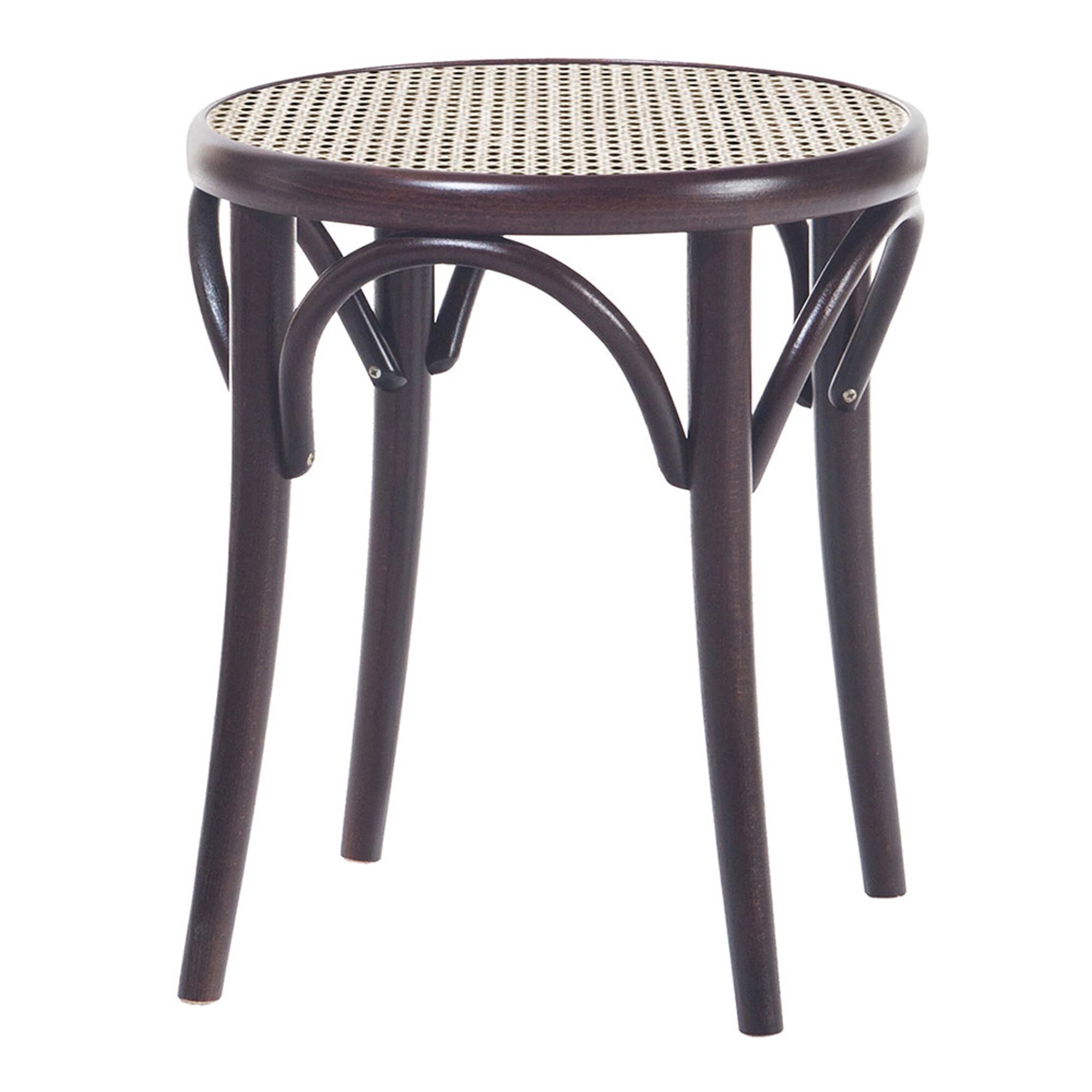No 60 Taburet Rattan/Kaffe