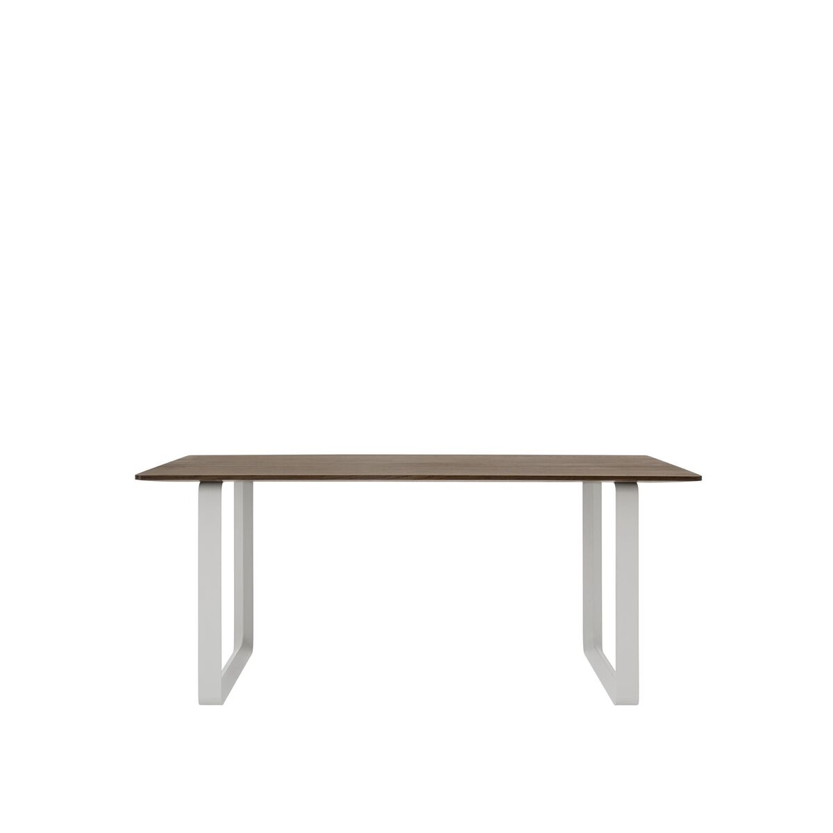 70/70 Matbord 170x85 Rökt Ek/ Grå