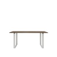 70/70 Matbord 170x85 Rökt Ek/ Grå