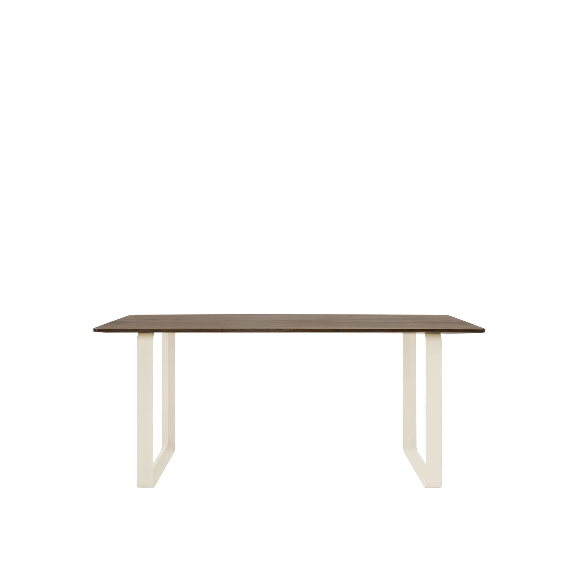 70/70 Spisebord 170x85 Røkt Eik/ Sand
