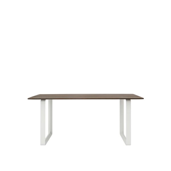 70/70 Matbord 170x85 Rökt Ek/ Vit
