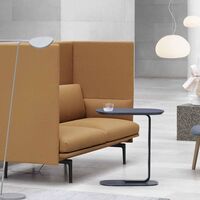 Relate Sofabord 60,5 cm Røget Eg/Sort