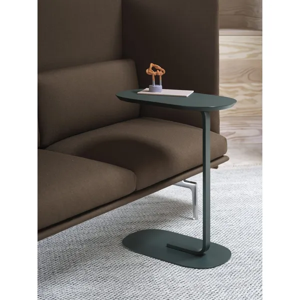 Relate Sofabord 60,5 cm Røget Eg/Sort