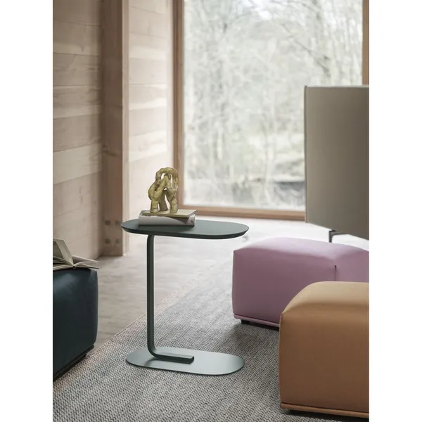 Relate Sofabord 60,5 cm Røget Eg/Sort