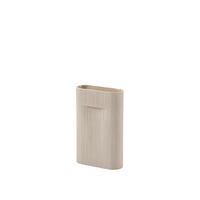 Ridge Vase / H: 35 cm Beige
