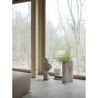 Ridge Vase Beige H48,5 cm
