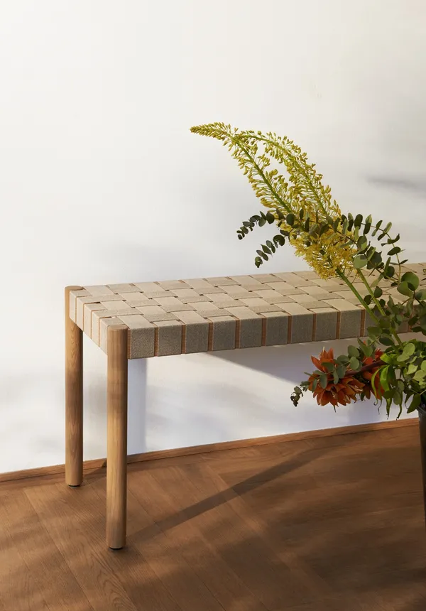 Betty TK4 Bench Oak/Nature Small