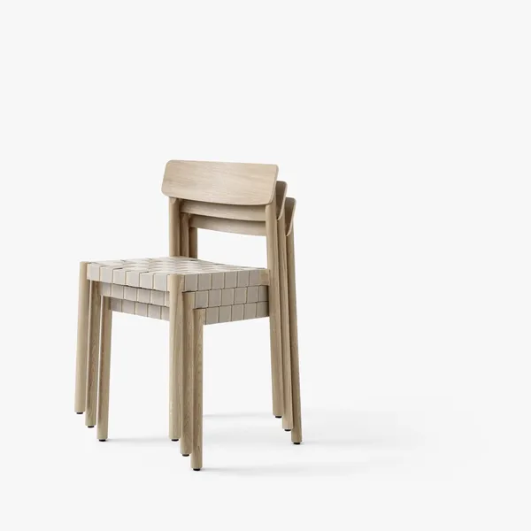Betty TK1 Matbordstol Ek/Natur