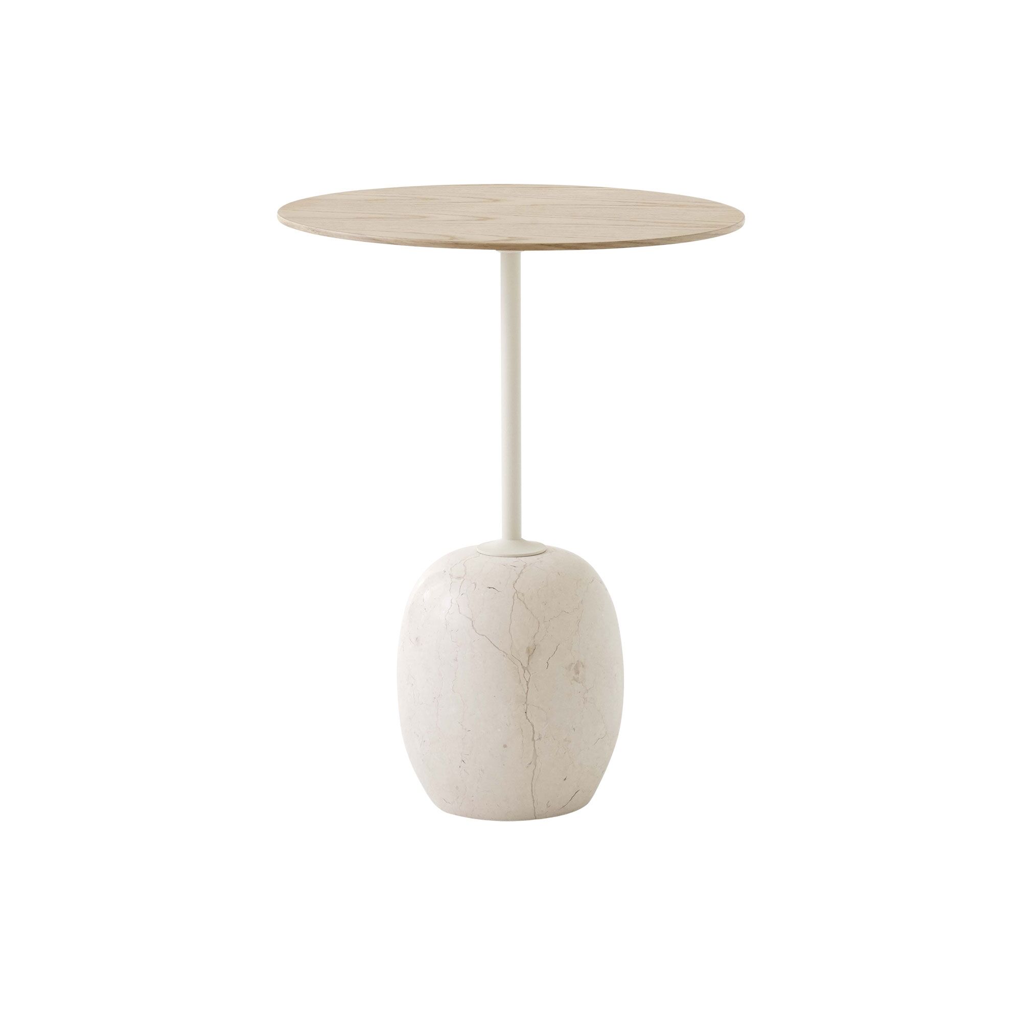 Lato LN8 Sofabord Lakeret Eg/Crema Diva Marmor