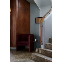 Lato LN9 Couchtisch Oval Lackierte Eiche/Crema Diva Marmor