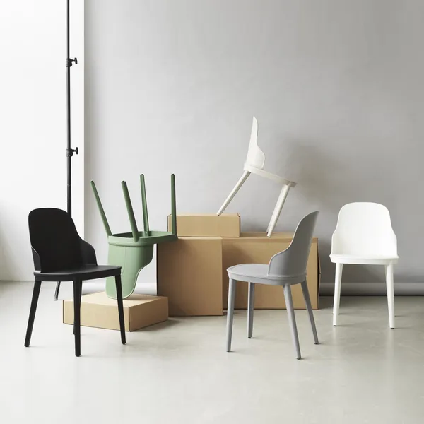 Allez Dining Chair Warm Gray