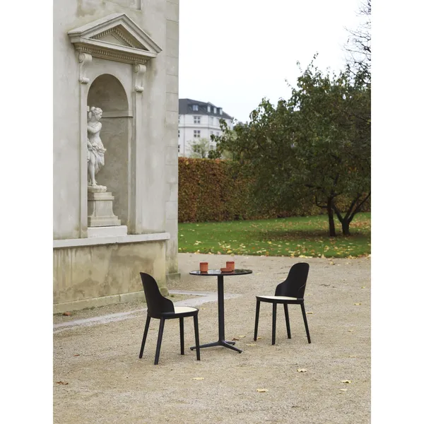 Sedia da Pranzo Allez con Vimini Nero